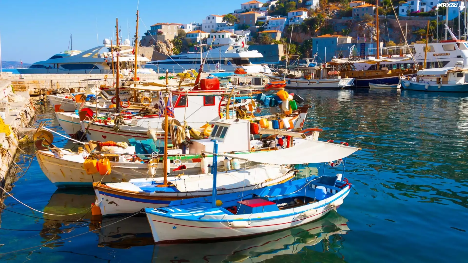 Port, Jachty, Morze