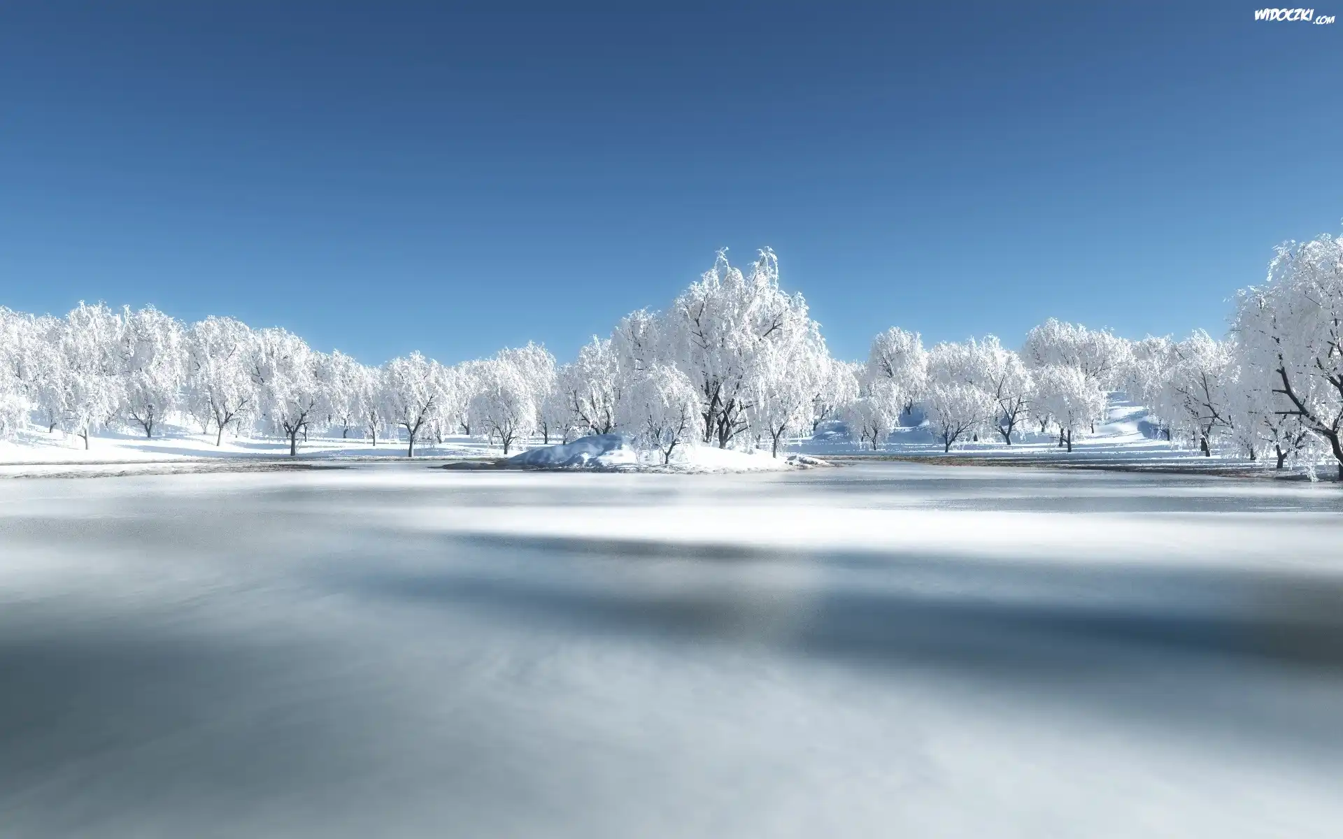 Jezioro, Zima
