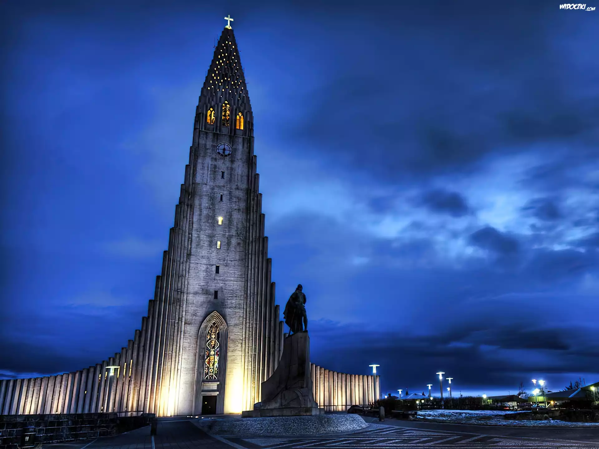 Kościół, Ewangelicki, Hallgrimskirkja, Reykjawik