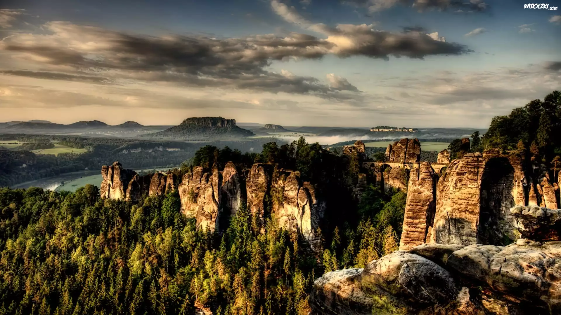 Góry, Las, Skały