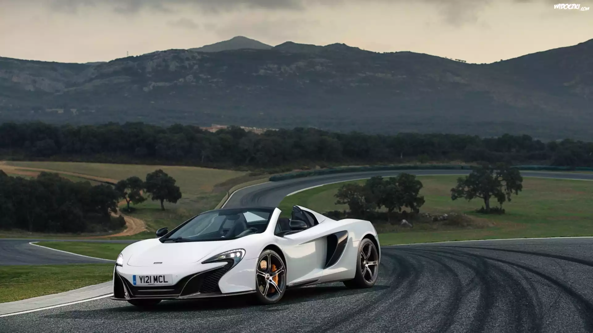 McLaren, 650S, Droga, Góry, Lasy