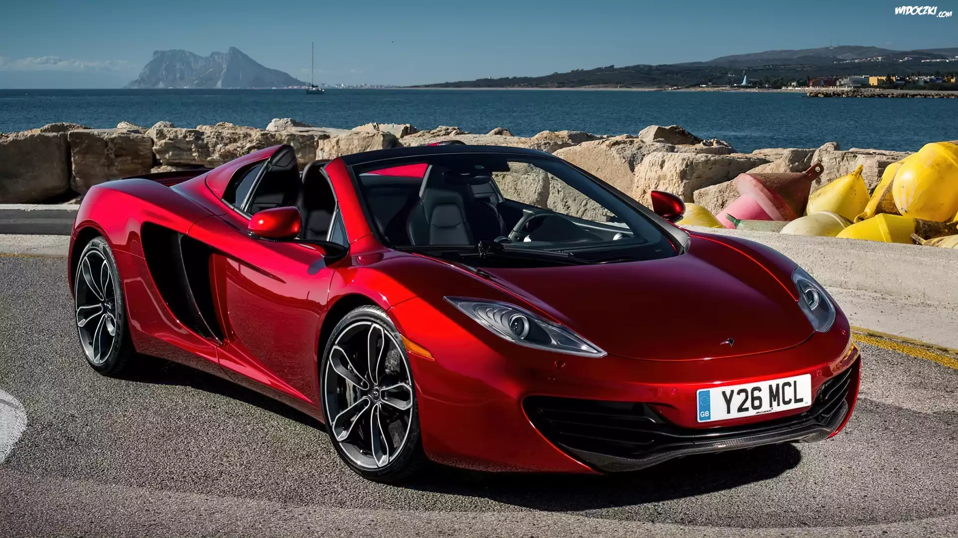 McLaren, Mp4-12c, Morze, Kamienie