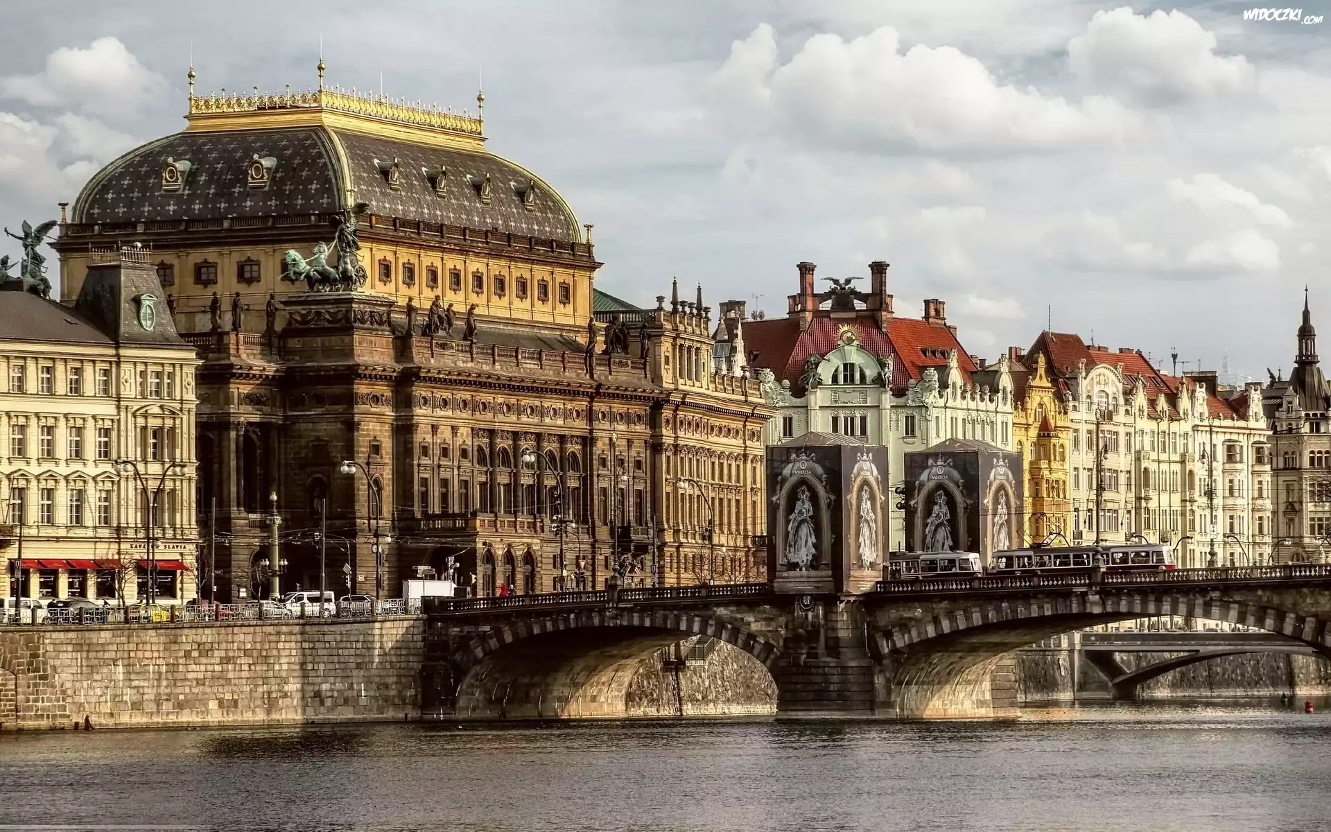 Miasto, Zabytki, Most, Rzeka