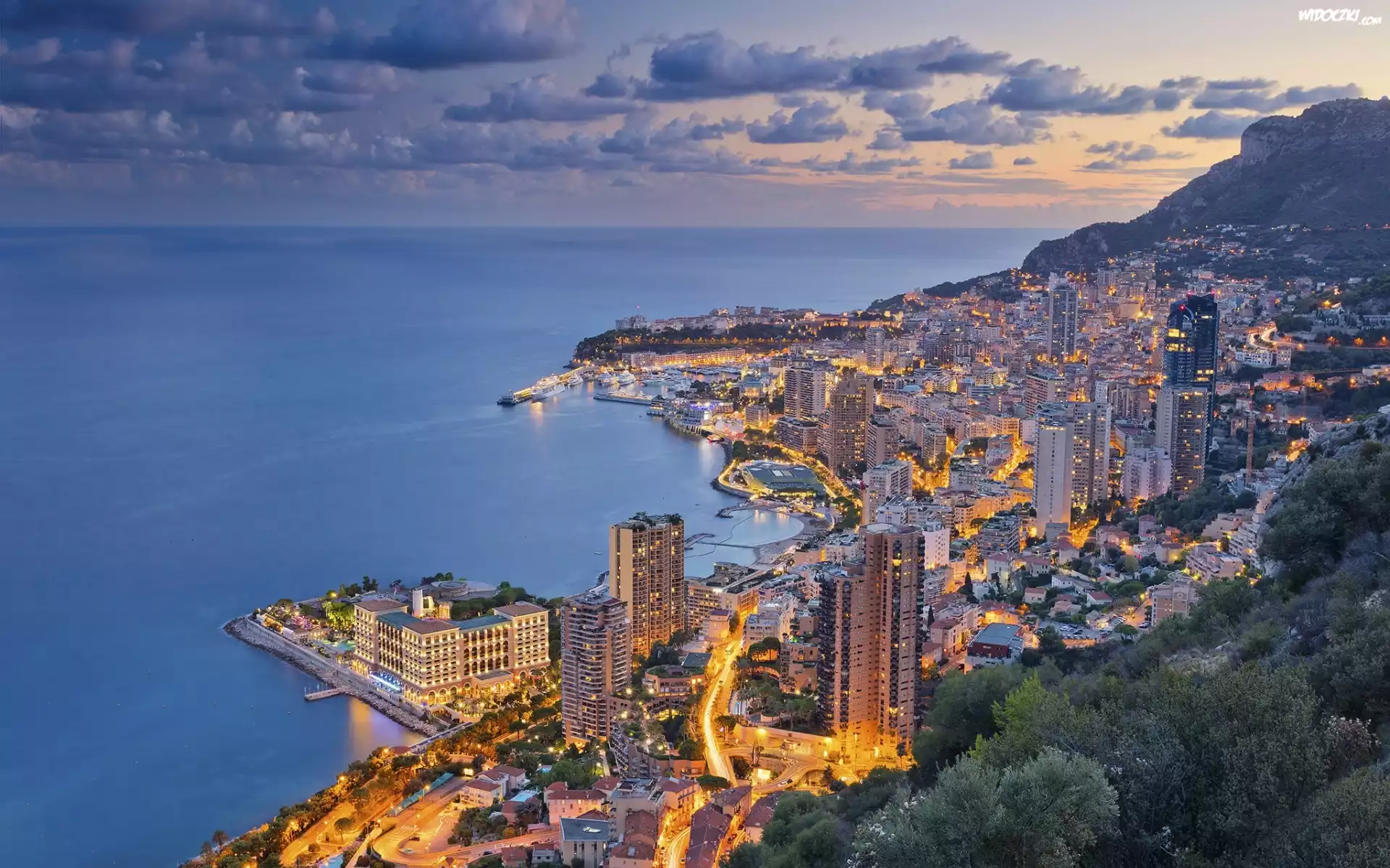 Monako, Monte Carlo, Morze Liguryjskie, Lazurowe Wybrzeże