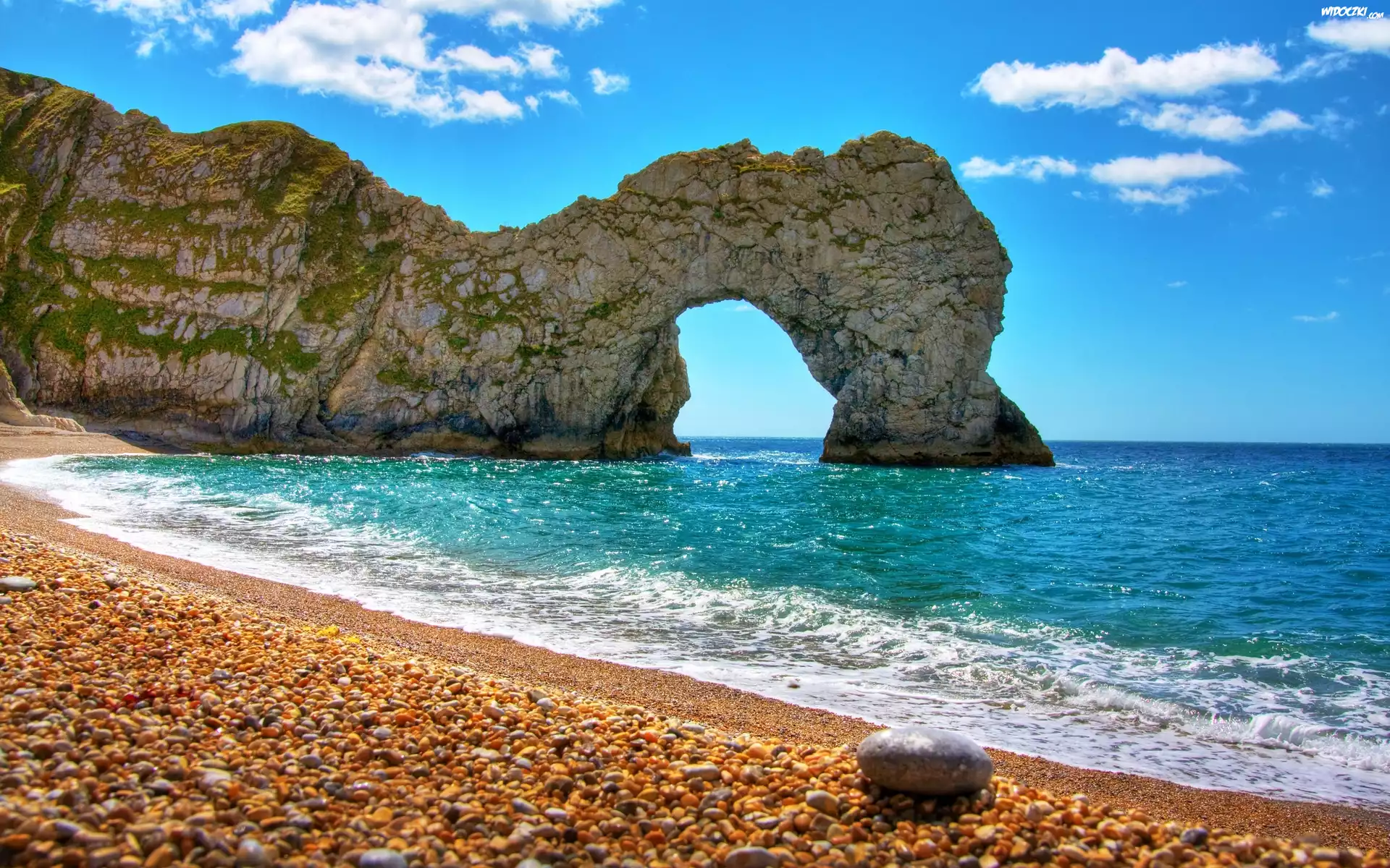 Morze, Formacje, Skalne, Kamienista, Plaża
