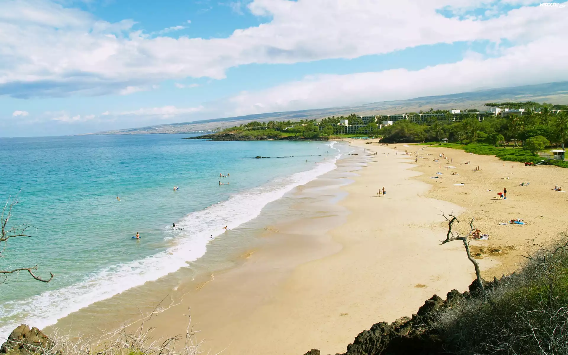 Krajobraz, Morze, Plaża