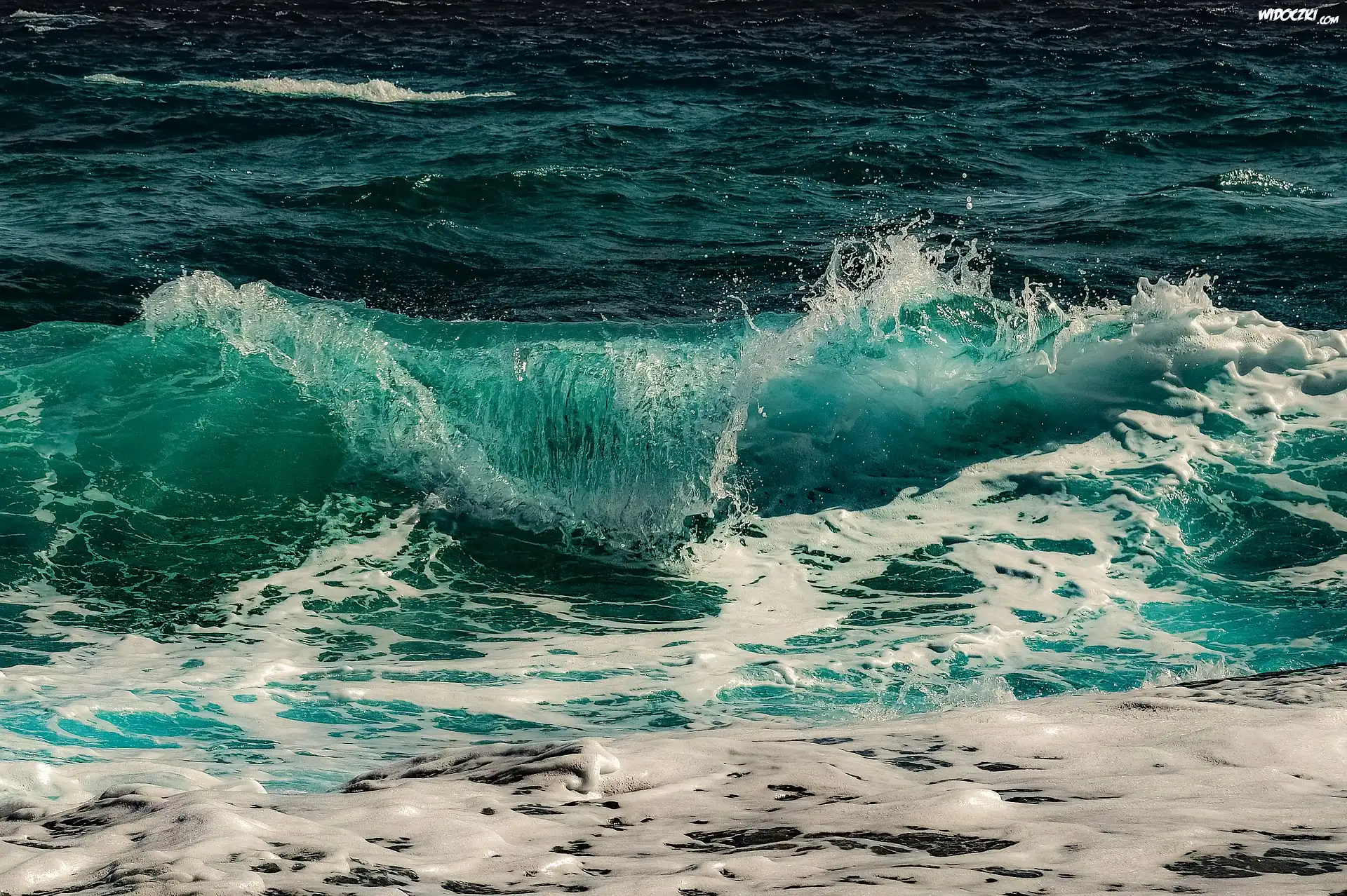 Morze, Ocean, Fala