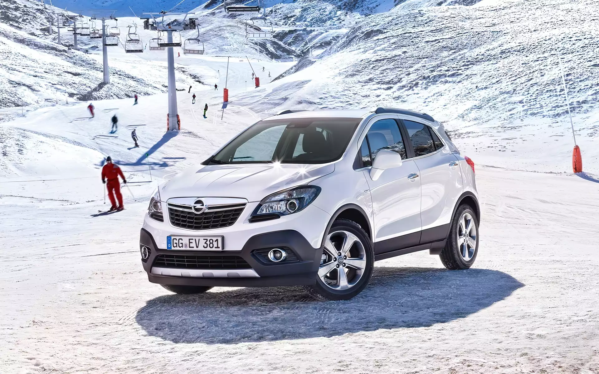 Opel Mokka, Zima, WyciÄ…g, Narciarski