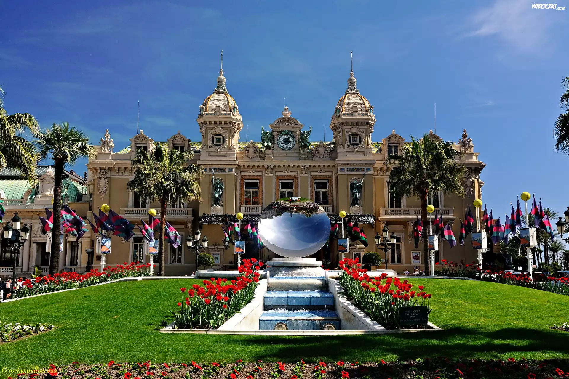 Pałac, Ogród, Monte Carlo, Monako
