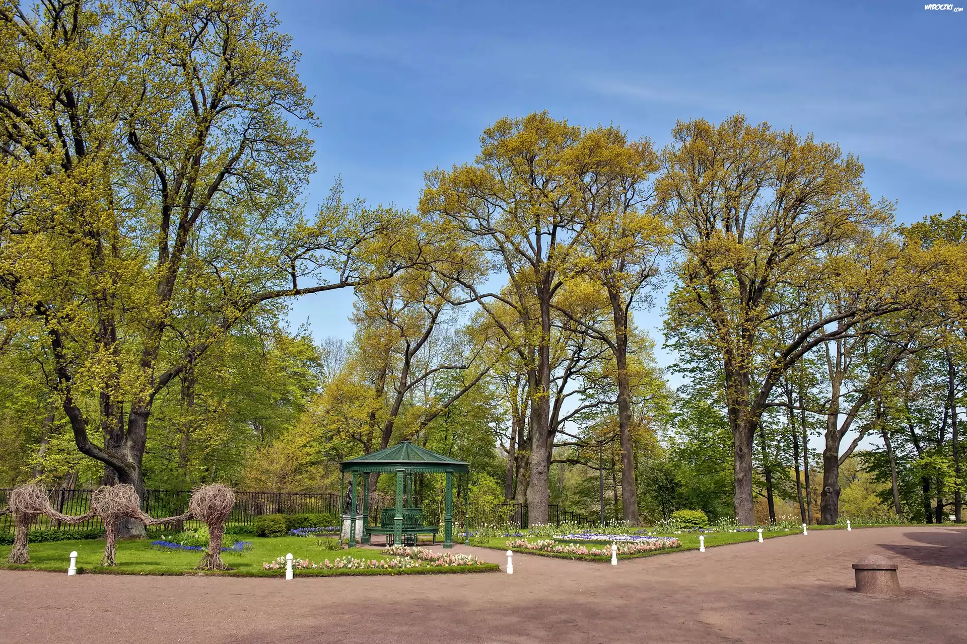 Park, Aleksandrowski, Altana, Chochoły