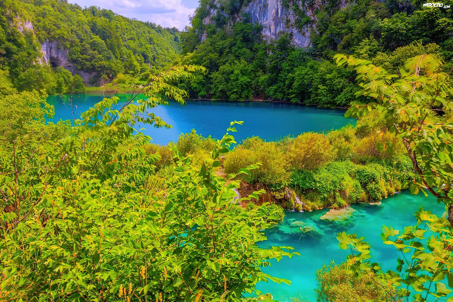 Jezioro, Park, Plitvice