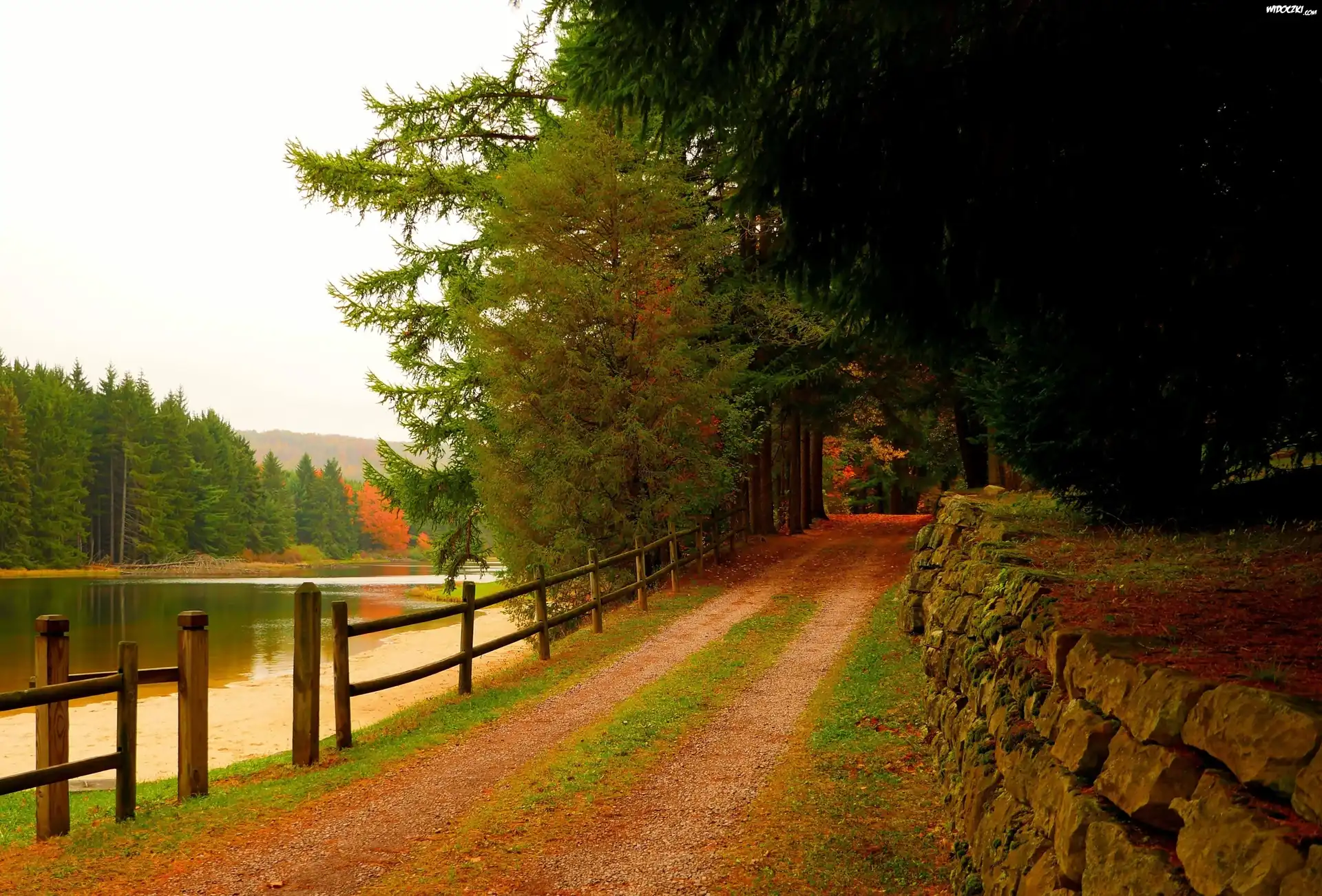 Park, Rzeka