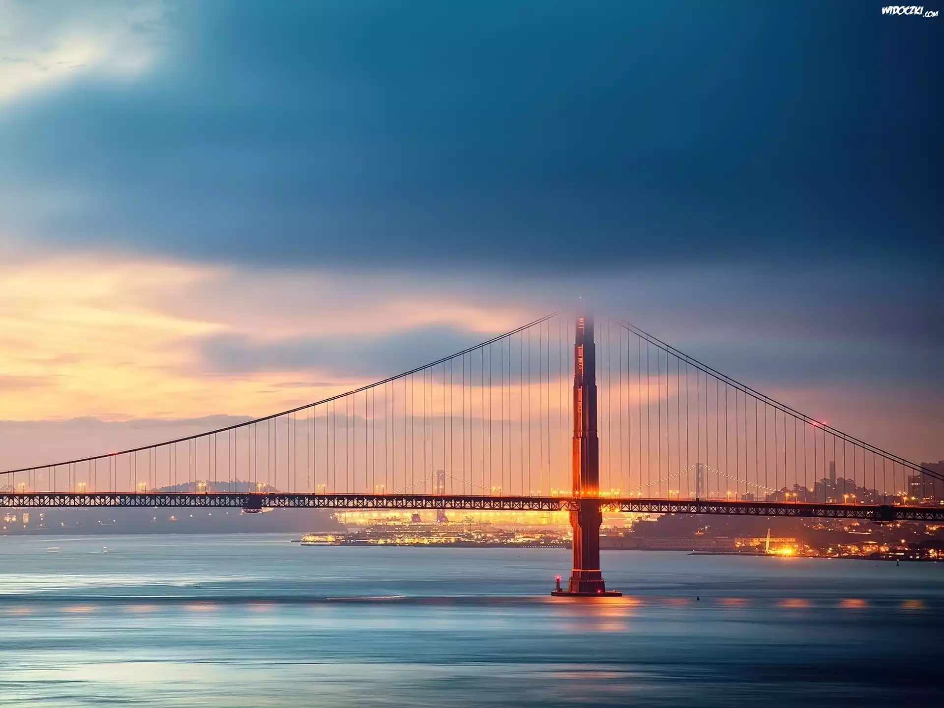 San Francisco, Most, Golden Gate, Rzeka