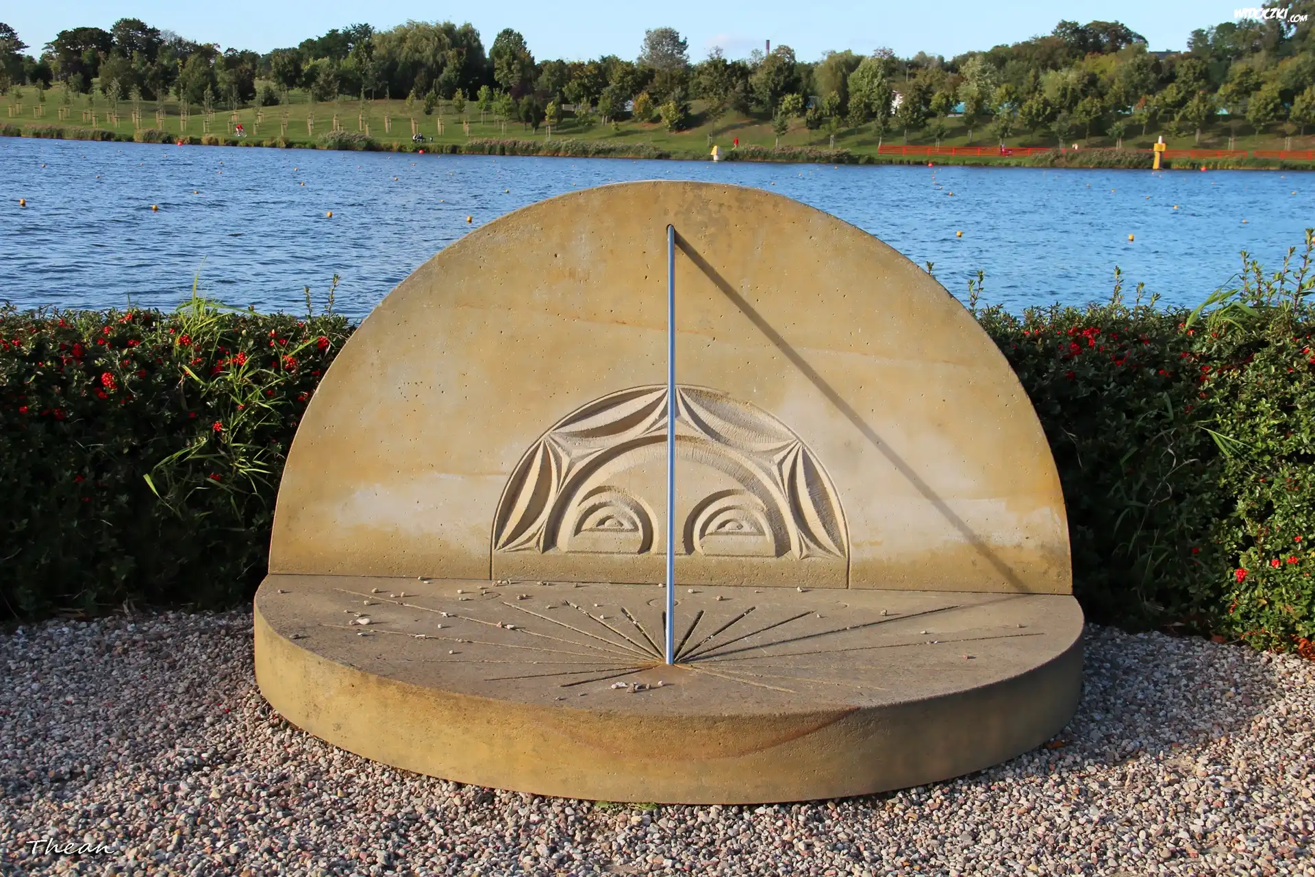Zegar, Słoneczny, Jezioro