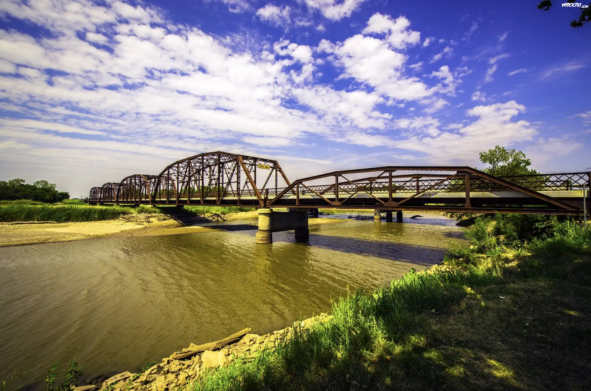 Stany Zjednoczone, Oklahoma, Most, Rzeka