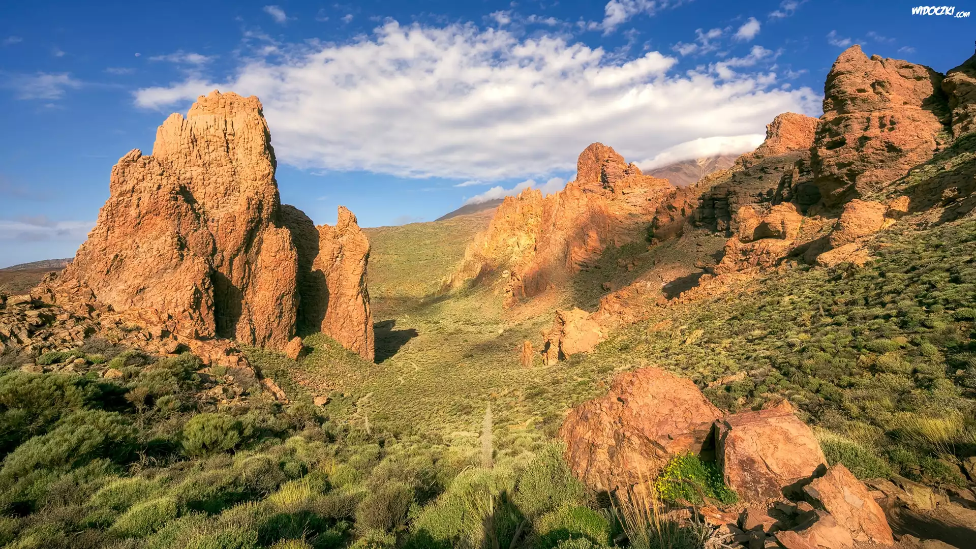 Hiszpania, Wyspy Kanaryjskie, Teneryfa, Skały, Park Narodowy Teide