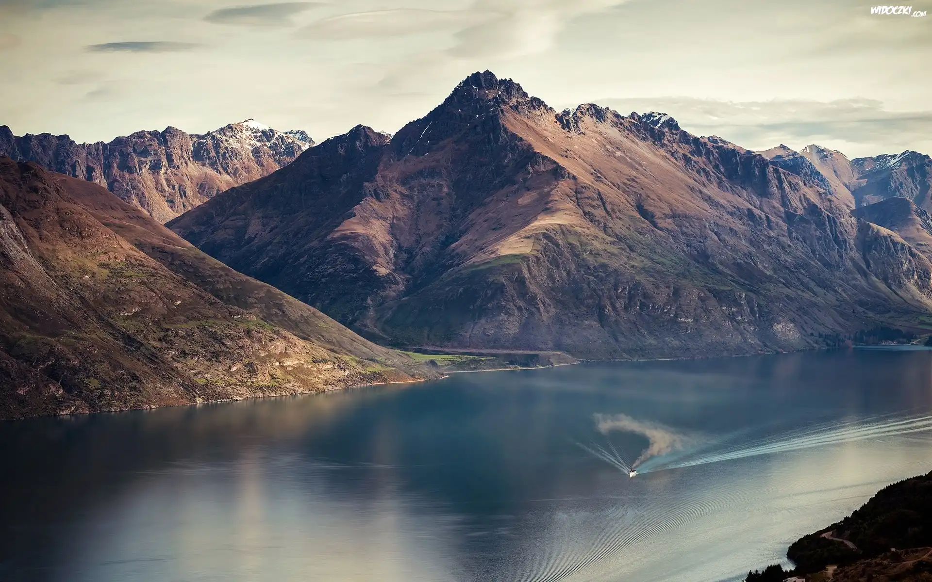 Jezioro, Wakatipu, Góry