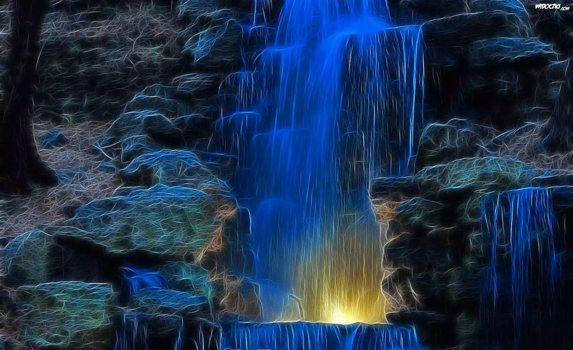 Wodospad, Fractalius