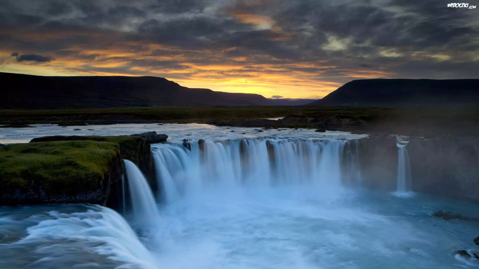 Wodospad, Islandia