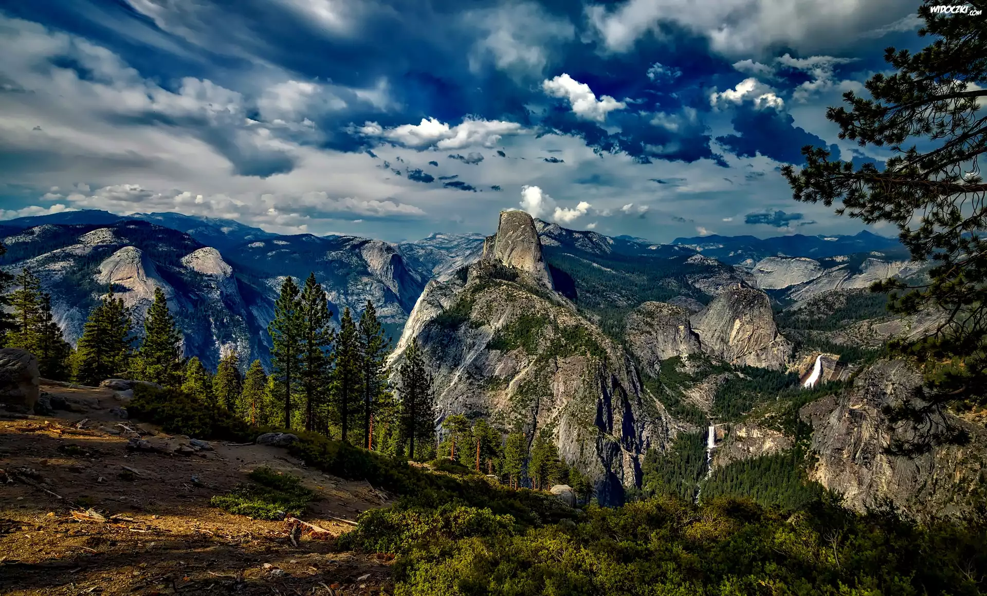 Yosemite, Park Narodowy, Kalifornia, Góry