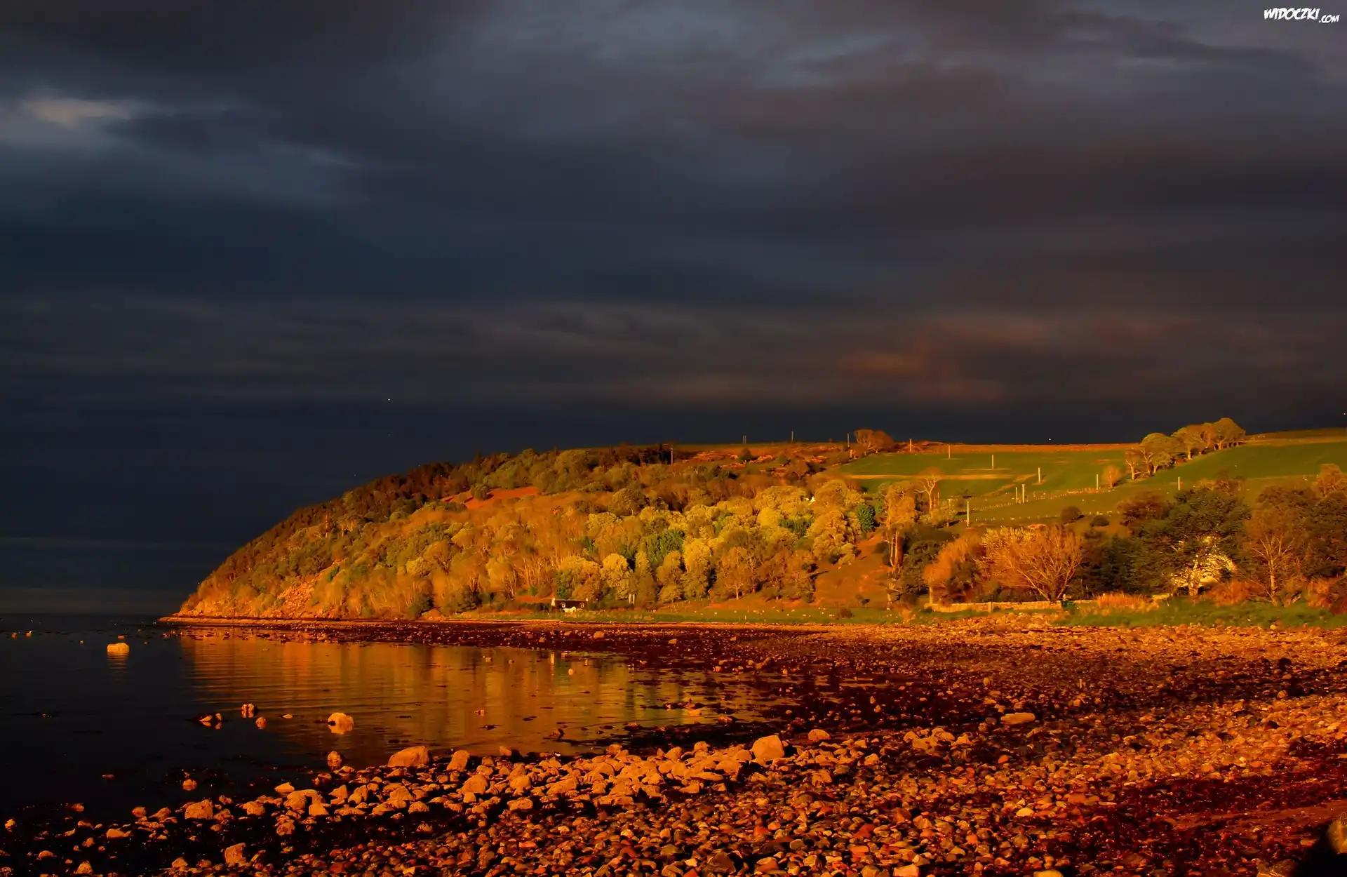 Zatoka, Cromarty, Firth, Szkocja