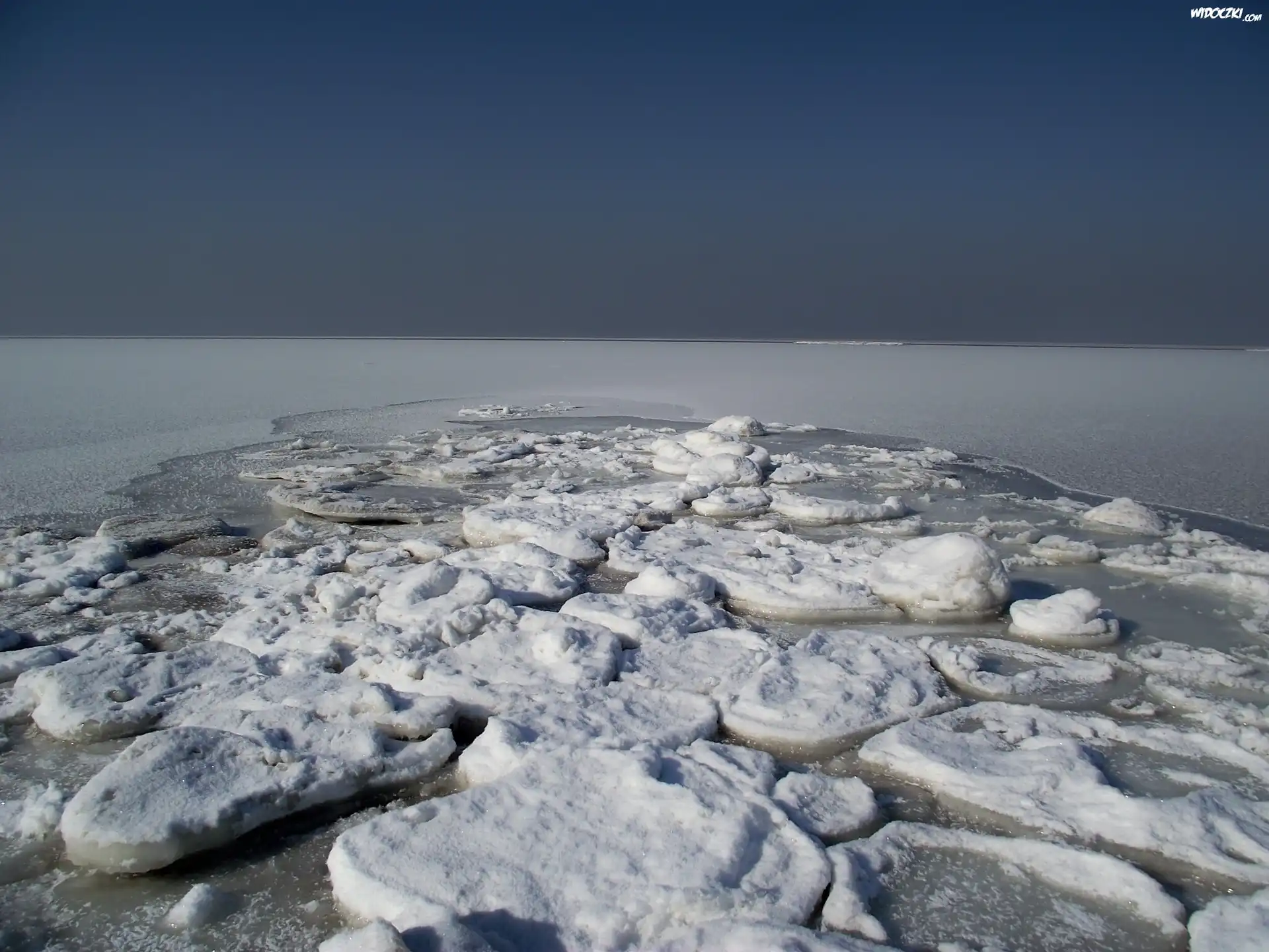 Zamarznięta, Zatoka, Gdańska